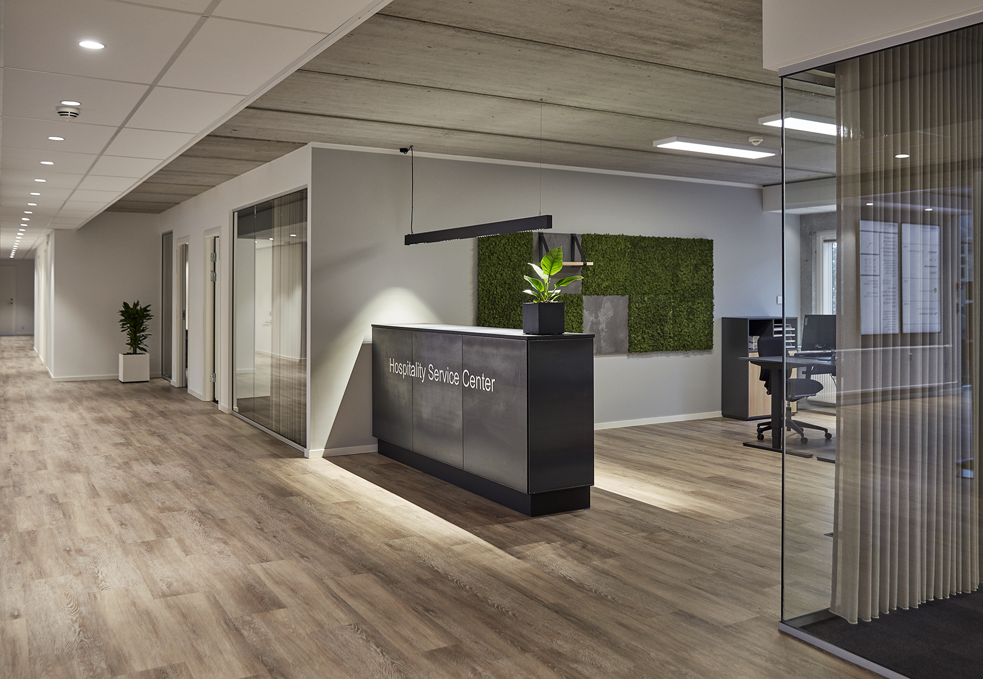 Reception Hjørnekontoret