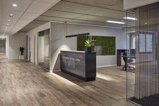 Reception Hjørnekontoret